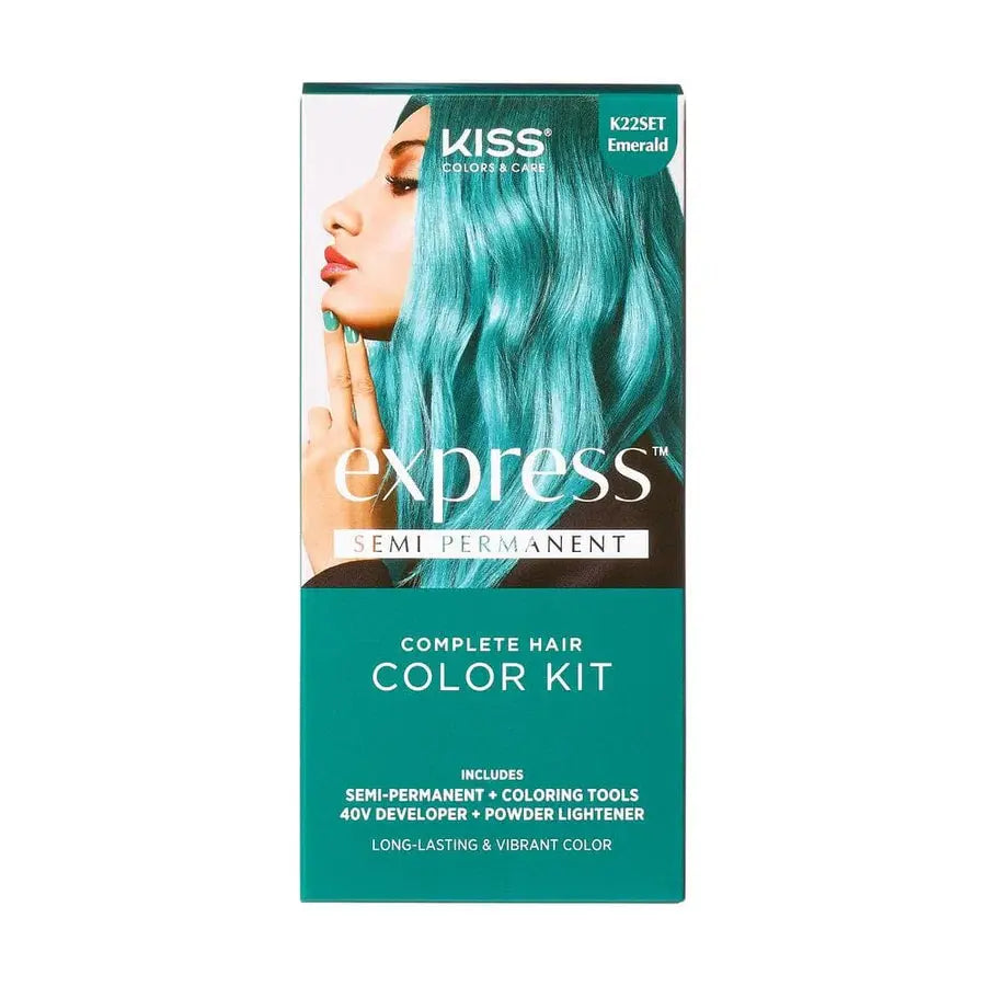 KISS EXPRESS HAIR COLORING KIT (PC) - MULTIPLE COLORS Ultimate Beauty Supply