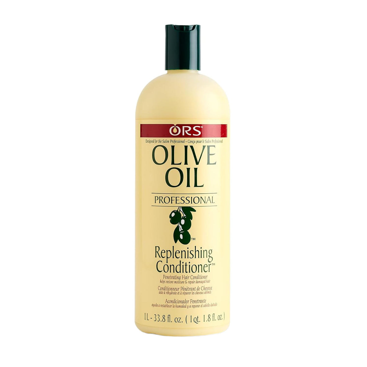 ORS Olive Oil Professional Replenishing Conditioner - 33.8 fl oz — front of product packaging