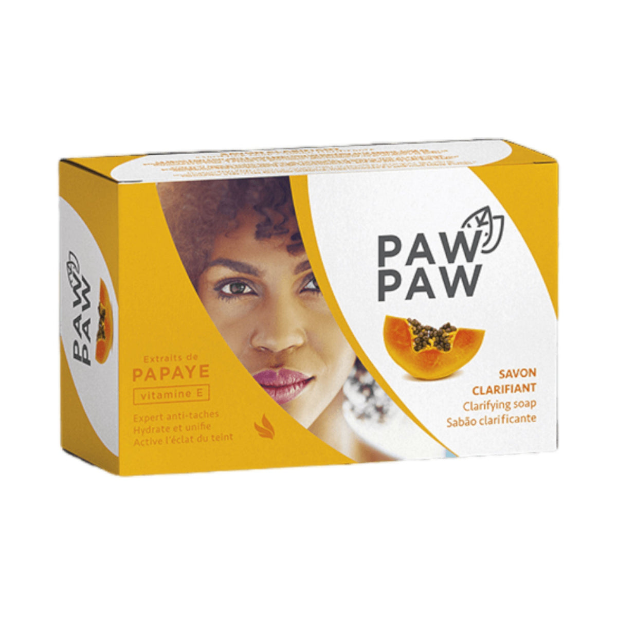 Paw Paw Clarifying Soap - 180 g — front of product packaging