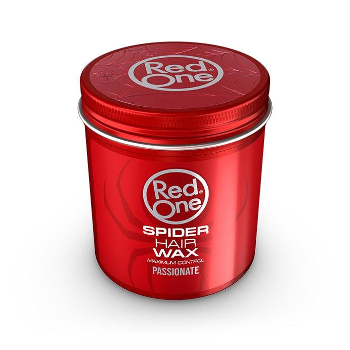 RedOne Spider Hair Wax Passionate Red 100 ml front on white background
