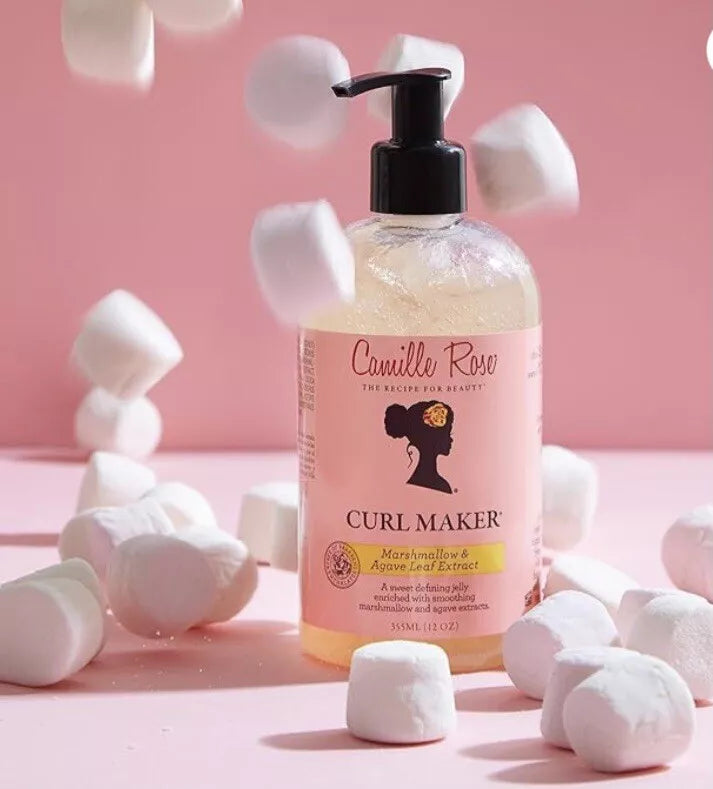Camille Rose Curl Maker Marshmallow & Agave Leaf Extract 355 ml (12oz) Ennytrims Hair and Beauty Salon | Expert Haircuts, Color & Styling in Bolton