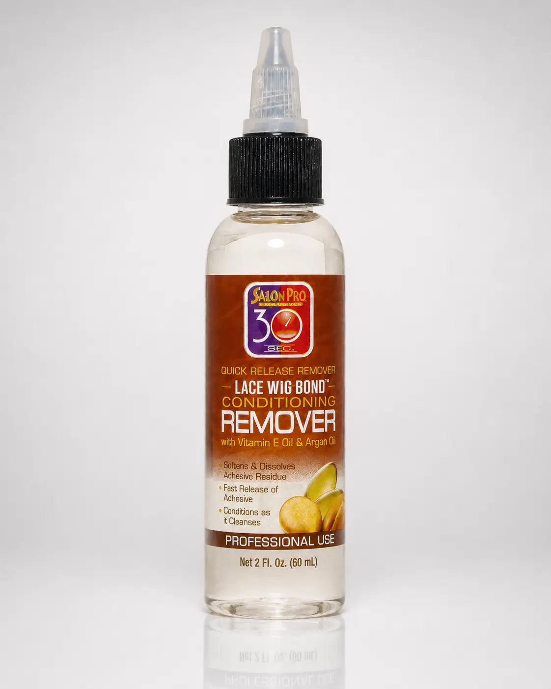 Salon Pro 30 Sec Lace Wig Bond Conditioning Remover 2 oz