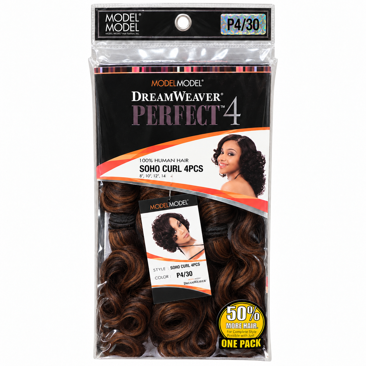 Model Model DreamWeaver Perfect 4 Soho Curl color P4/30 package