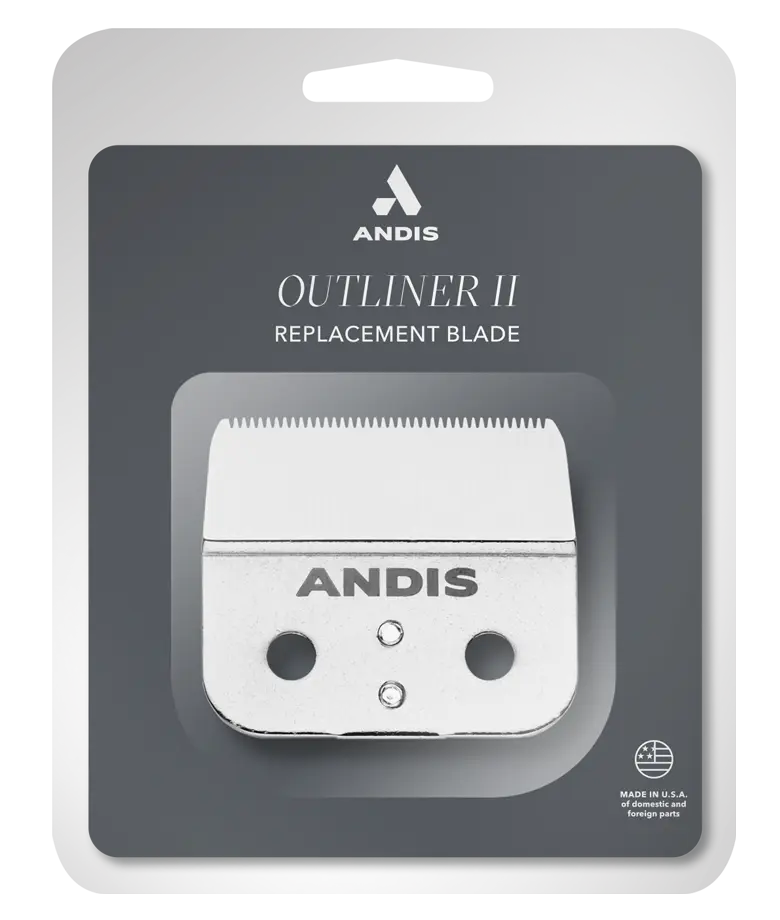 Andis Outliner II Replacement Blade 04604 — front of retail packaging