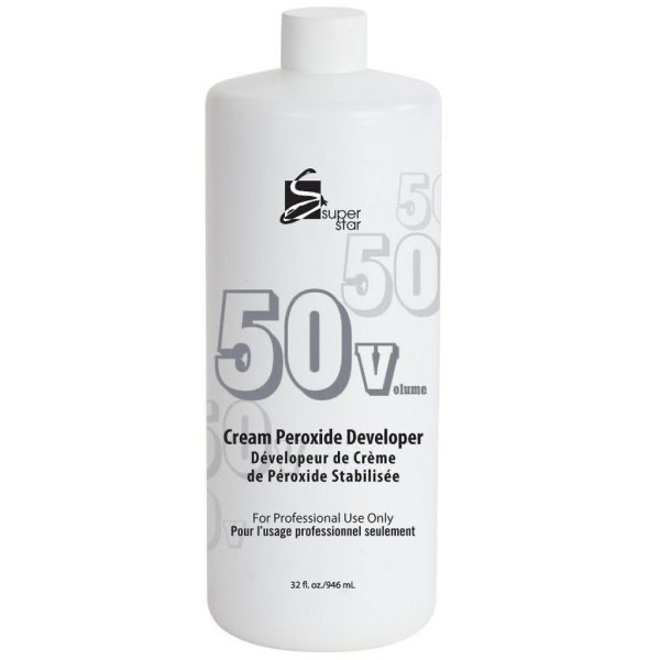 Marianna Super Star Cream Peroxide Developer 50 Volume (Available in 4oz, 8oz, 16oz, 32oz)