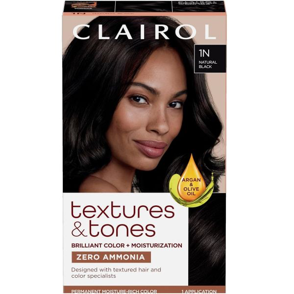 Clairol Textures & Tones Permanent Moisture-Rich Hair Color [Various Color Options]