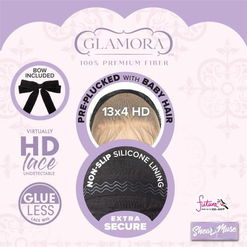 Sensationnel HD Lace Front Wig Glamora Glueless 13X4 Glam Unit 4