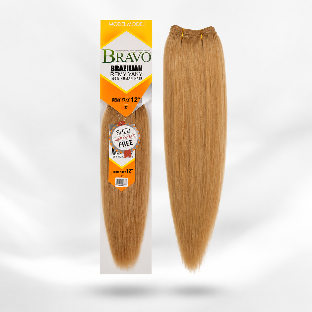 Model Model Bravo 100% Human Hair Brazilian Weave- Remy Yaki