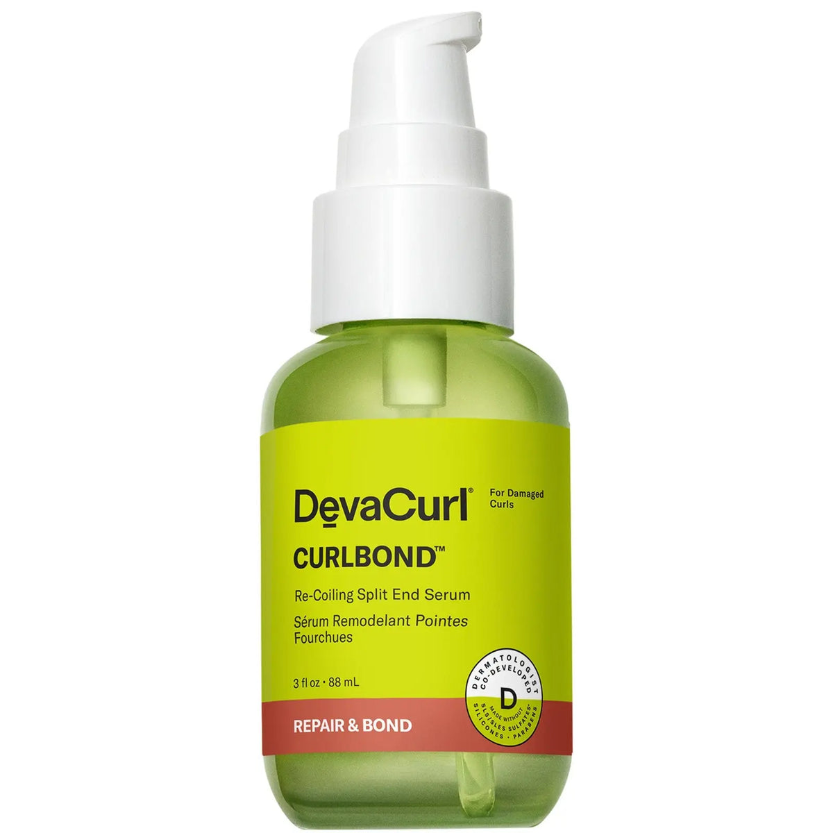 DevaCurl CurlBond Serum Re-coiling Split-End Serum 3 oz Image 1