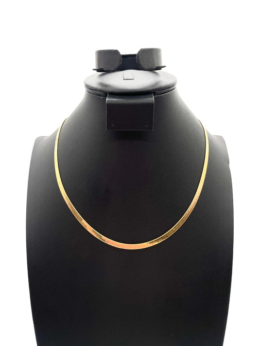 14K Short Necklace - #112 The One Jewelry