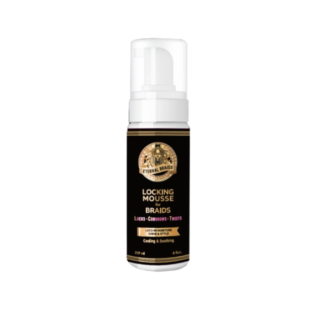 ON Natural Eternal Braids Locking Mousse 8 oz bottle with foam pump