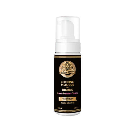 ON Natural Eternal Braids Locking Mousse 8 oz bottle with foam pump