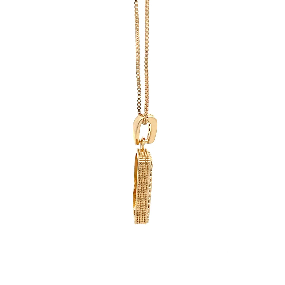 Fancy Diamond Necklace - Letter R The One Jewelry