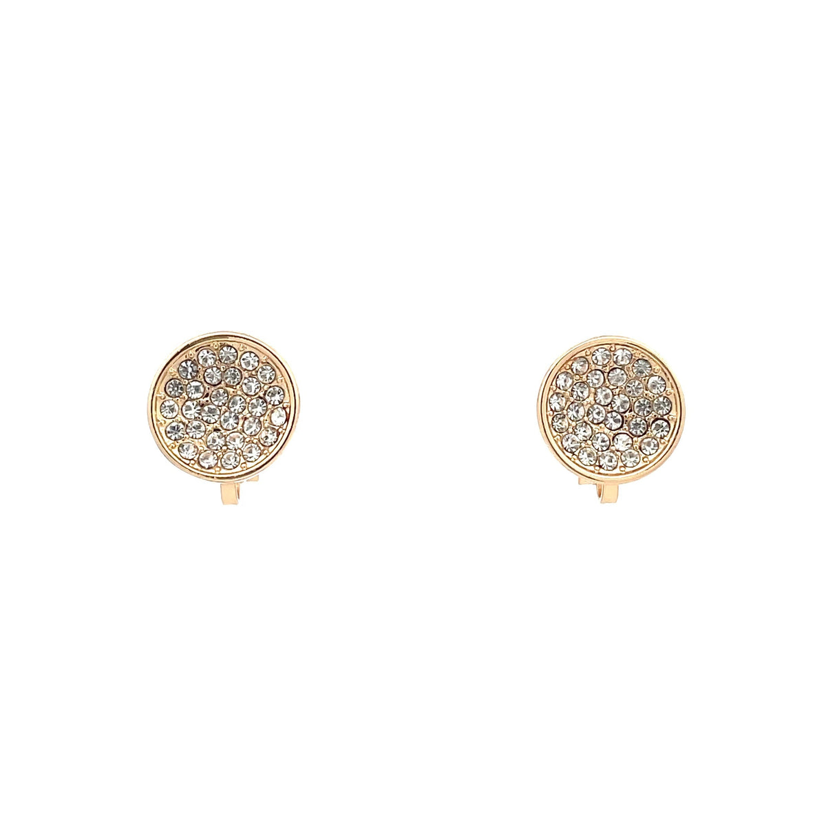 The One Jewelry Gold Tone clip-on earrings, design 09