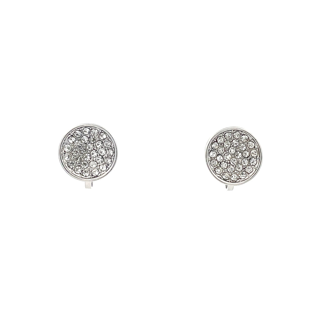 The One Jewelry Silver Tone clip-on earrings, design 09