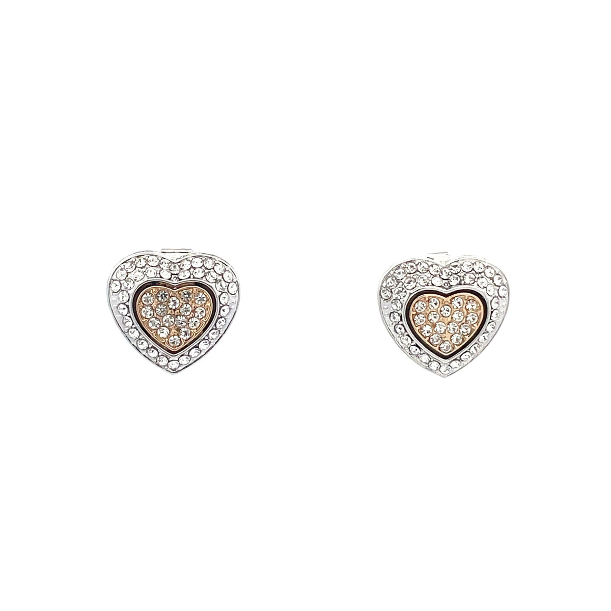 The One Jewelry Silver Tone clip-on earrings, design 11