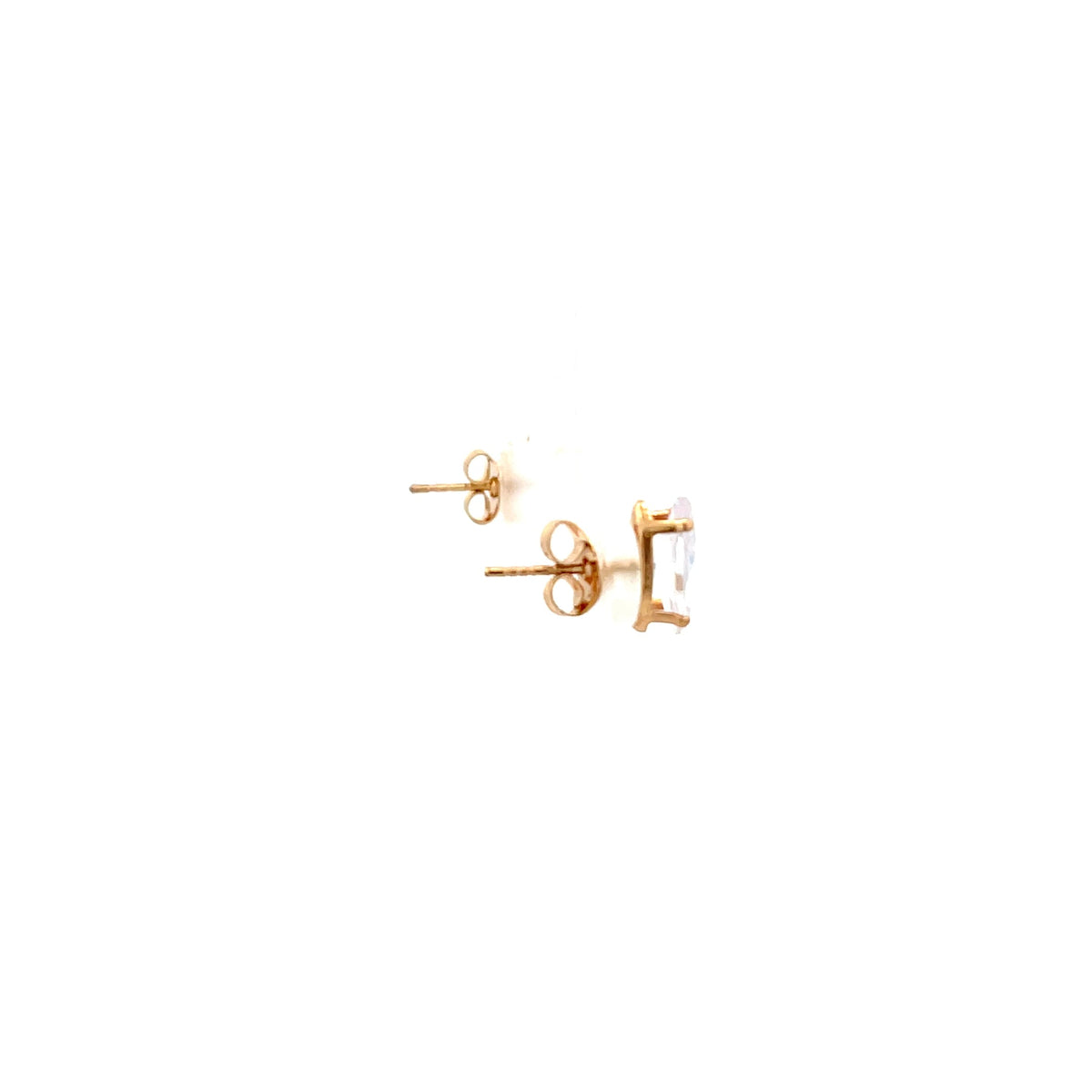 Floor Cubic Zirconia Earrings Marquise - 5mm The One Jewelry