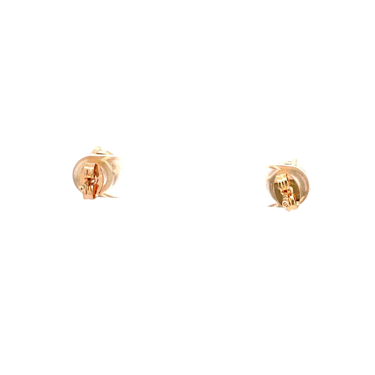 Basket Setting CZ Stud Round - 8mm The One Jewelry