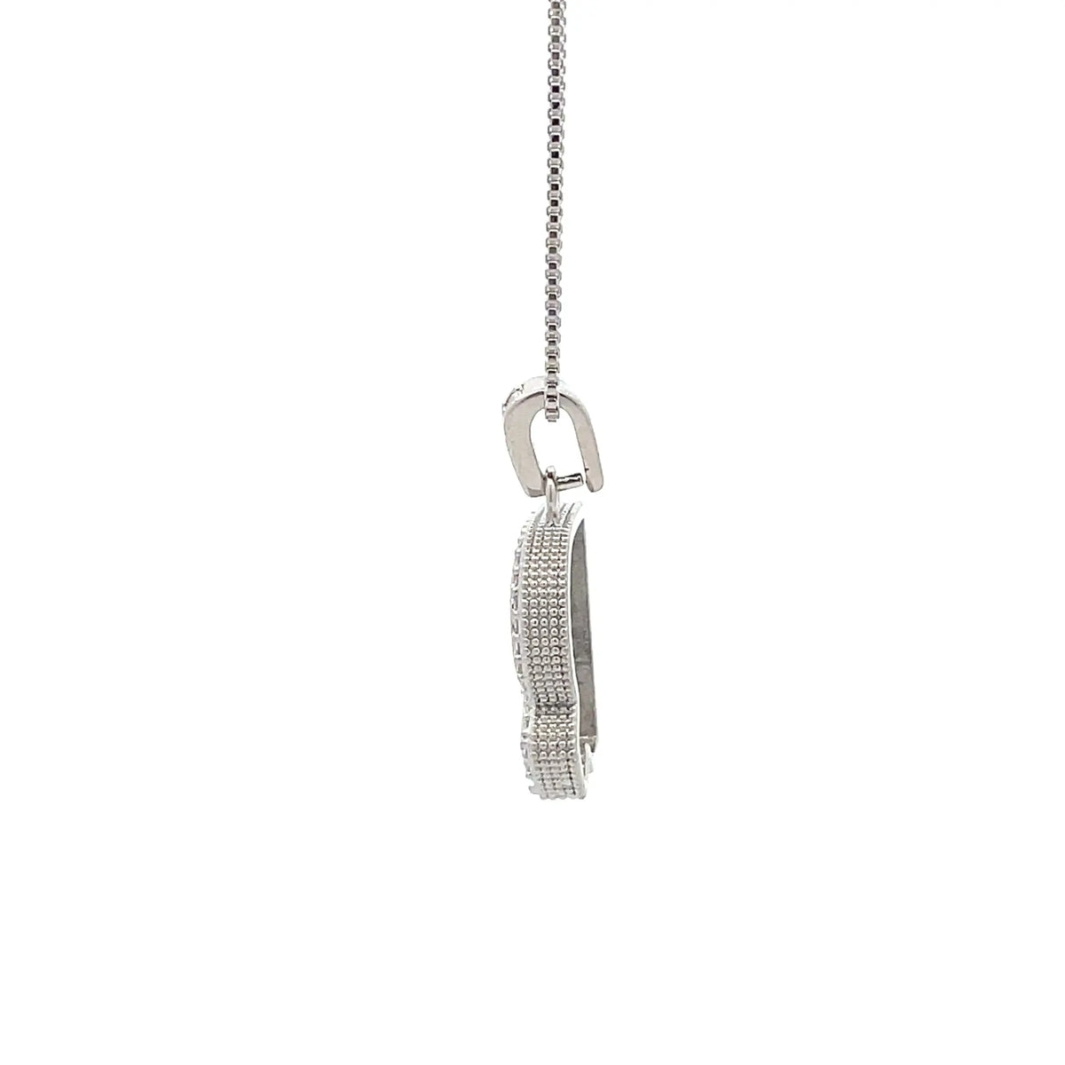 Fancy Diamond Necklace - Letter R The One Jewelry
