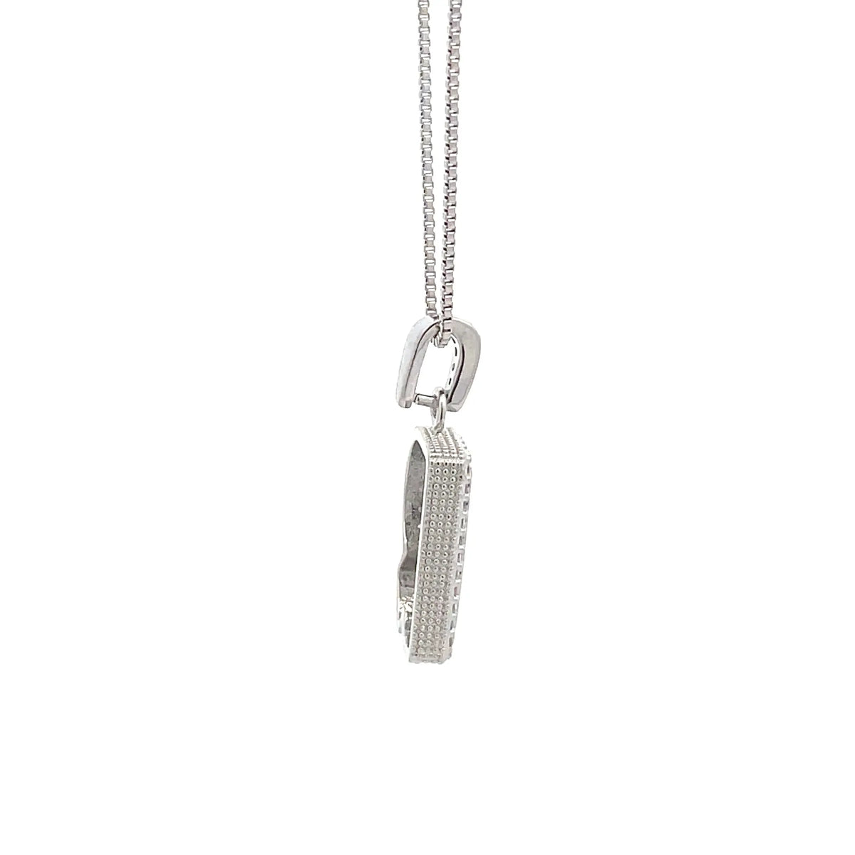 Fancy Diamond Necklace - Letter R The One Jewelry