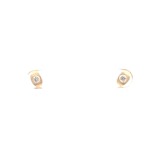 Sterling Silver Round Earrings - 2MM The One Jewelry
