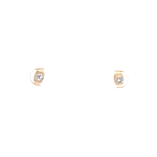 Sterling Silver Round Earrings - 3MM The One Jewelry