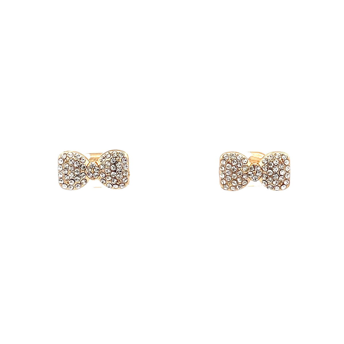 The One Jewelry Lovely Stud Earrings 06 - Bow in gold tone (ONEG6)