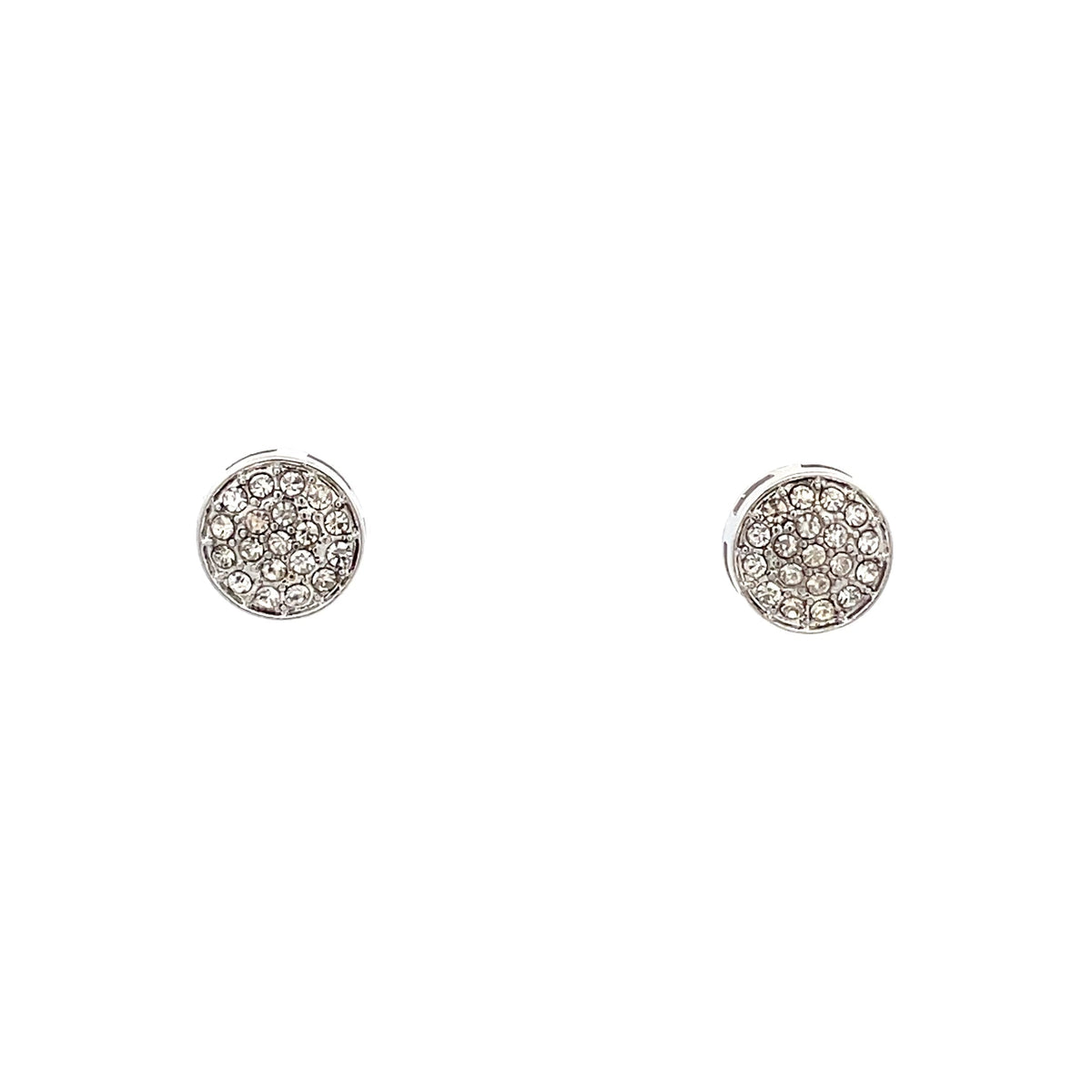 The One Jewelry Lovely Stud Earrings 03 - Small Round in silver tone (ONES3)