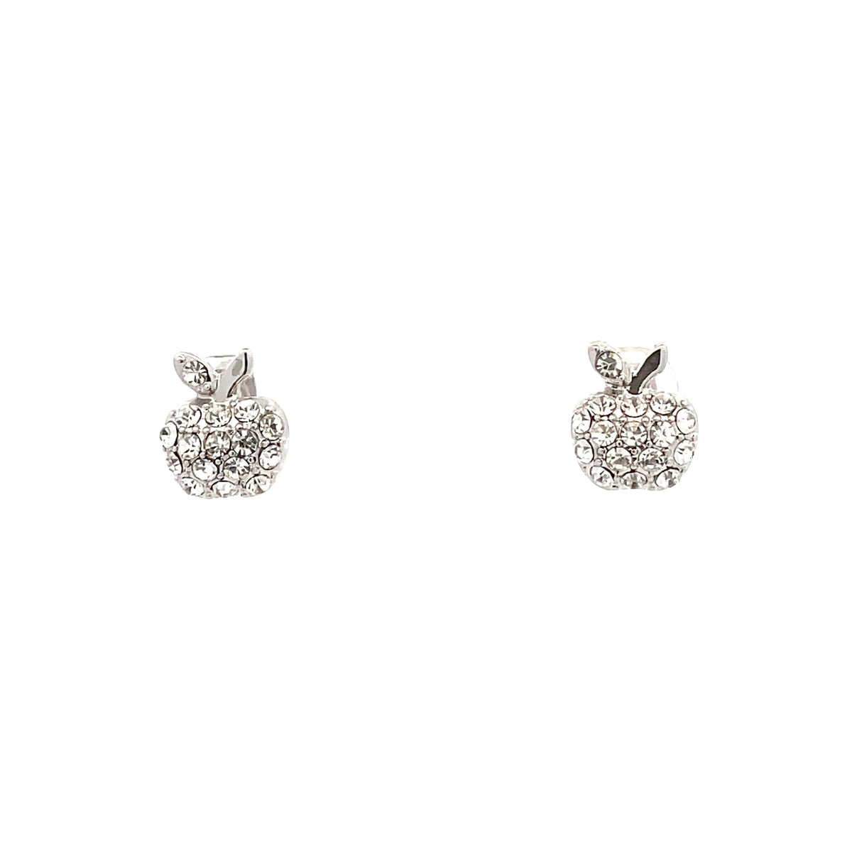 The One Jewelry Lovely Stud Earrings 04 - Pineapple in silver tone (ONES4)