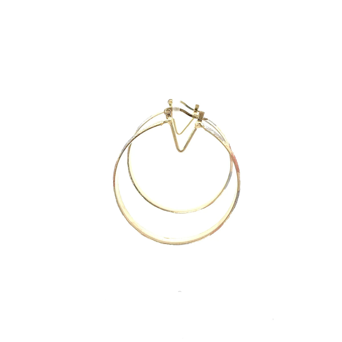 Hug & Kiss Bangle Earrings - Size 02 The One Jewelry