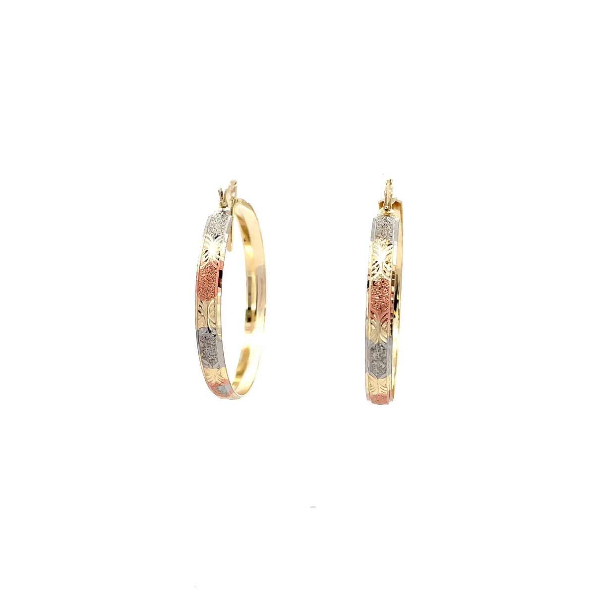 Hug & Kiss Bangle Earrings - Size 02 The One Jewelry