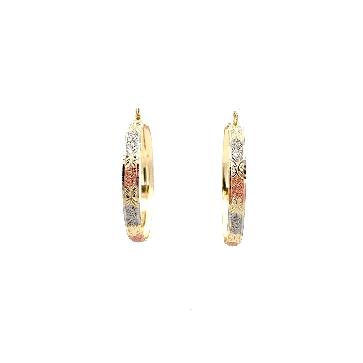 Hug & Kiss Bangle Earrings - Size 02 The One Jewelry
