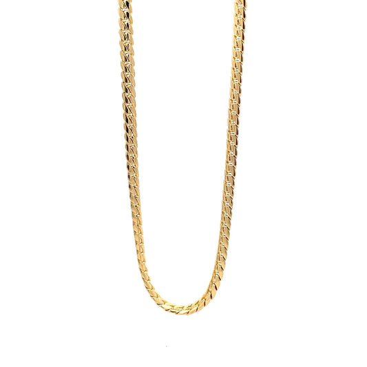 14K Anklet #09 - DESIGN MARINER 10" The One Jewelry