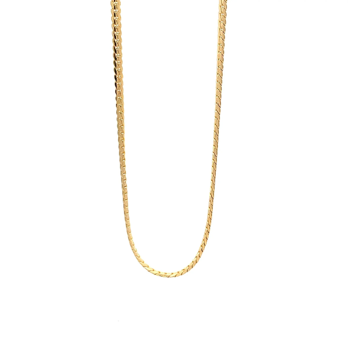 14K Anklet #10 - DESIGN FIGARO 10" The One Jewelry