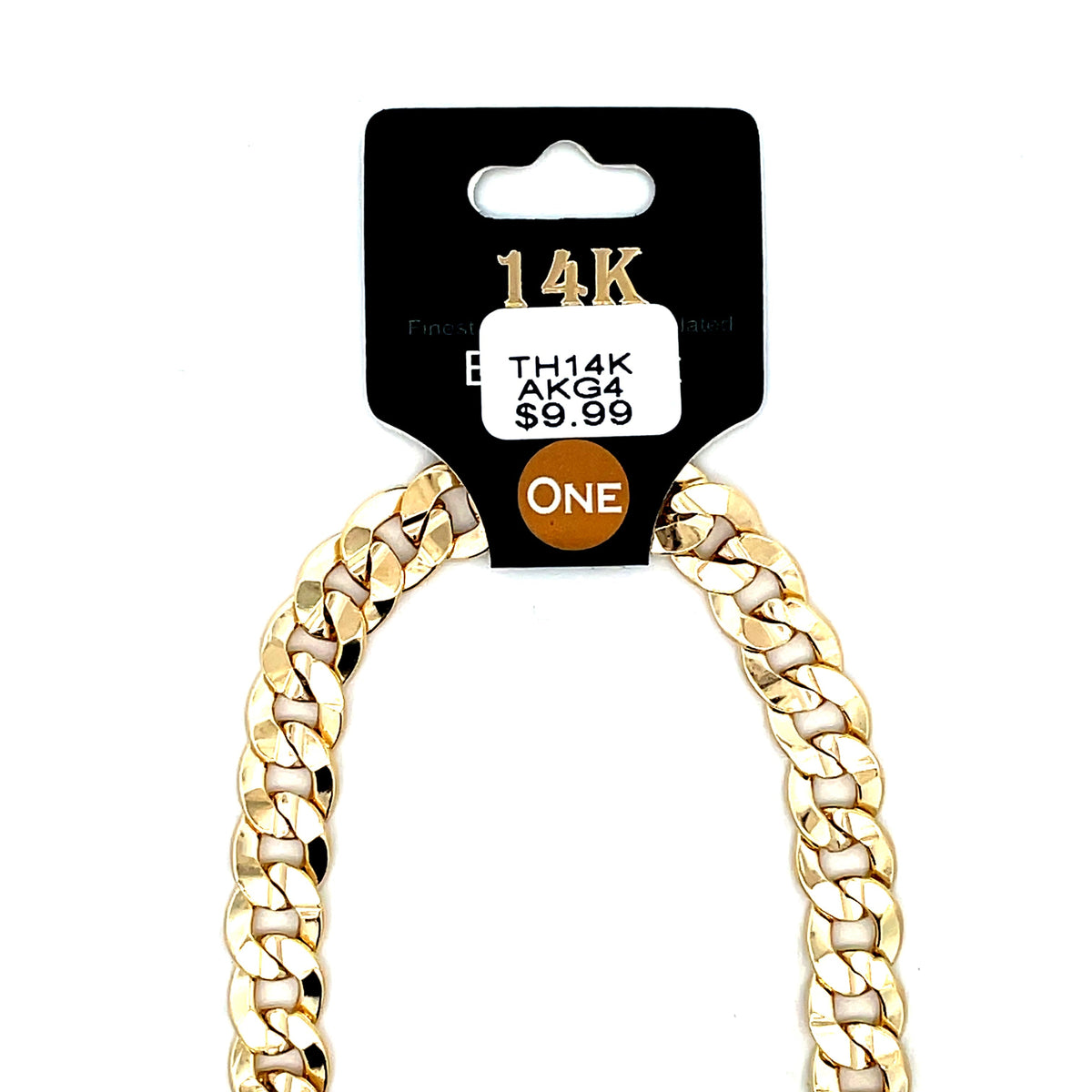 Thick 14K Anklet - Style 04 The One Jewelry