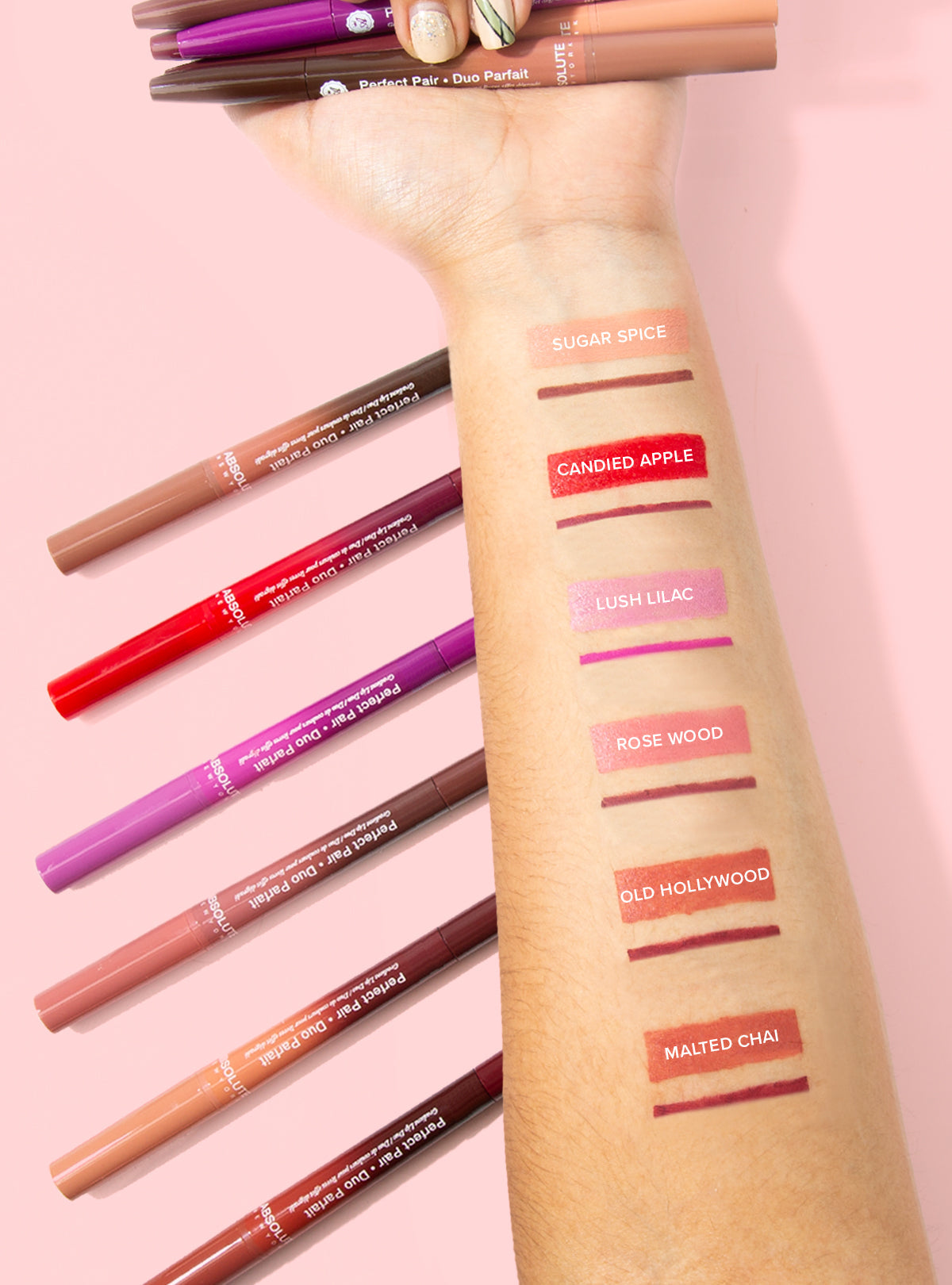 Perfect Pair Lip Duo - All Shades Swatches [shared]