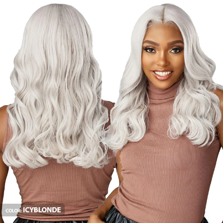 Sensationnel Shear Muse Gold Krush Glueless Wide 5" Deep Pre-Plucked HD Lace Front Wig - LANISHA