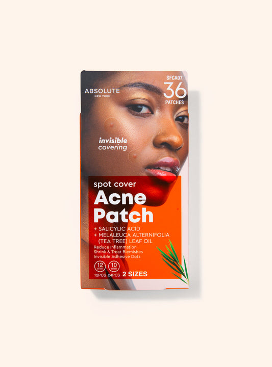 Absolute New York Spot Cover Acne Patches – 36-patch box front