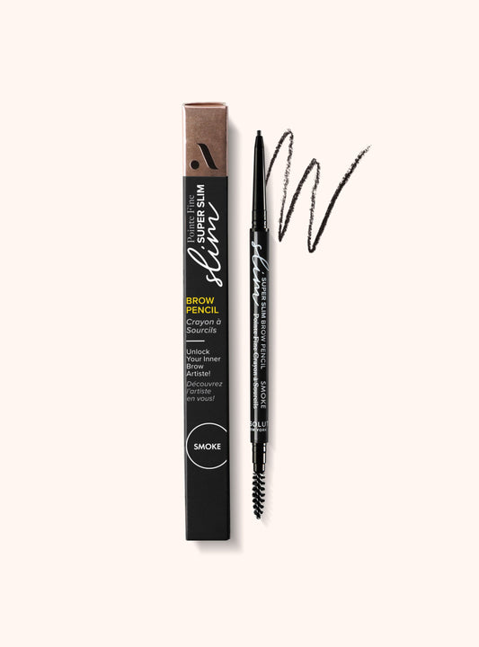 Absolute New York Super Slim Brow Pencil - sseb-01-smoke