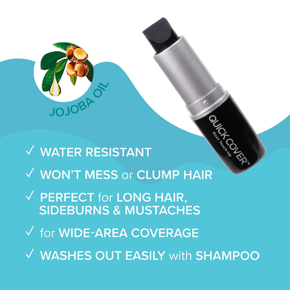 Red By Kiss Quick Cover Root Touch-Up Stick Temporary & Water-Resistant