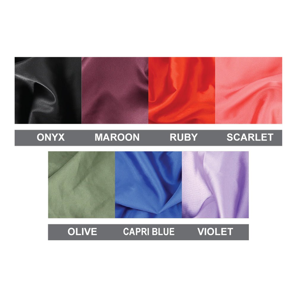 REGULAR LUXURY SILKY SATIN BONNET - SOLID [ASSORT-6 PIECES SET] Pack