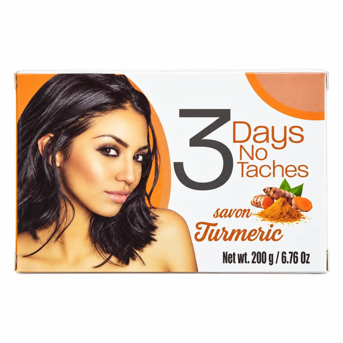 3 Days No Taches Turmeric Bar Soap 200 g