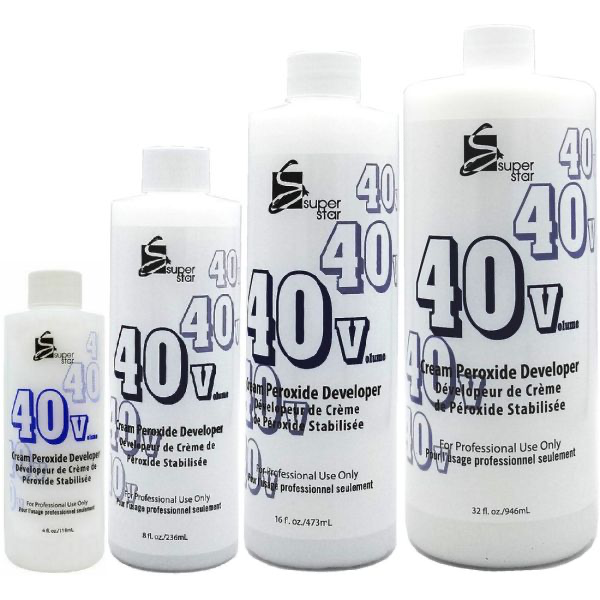 Marianna Super Star Cream Peroxide Developer 40 Volume (Available in 4oz, 8oz, 16oz, 32oz)