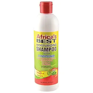 Africa's Best Moisturizing Shampoo with Conditioner – Moisturizing Shampoo with Conditioner 12 oz bottle