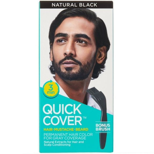 Kiss Quick Cover Hair/Mustache/Beard #QMC (PC) - Multiple Colors