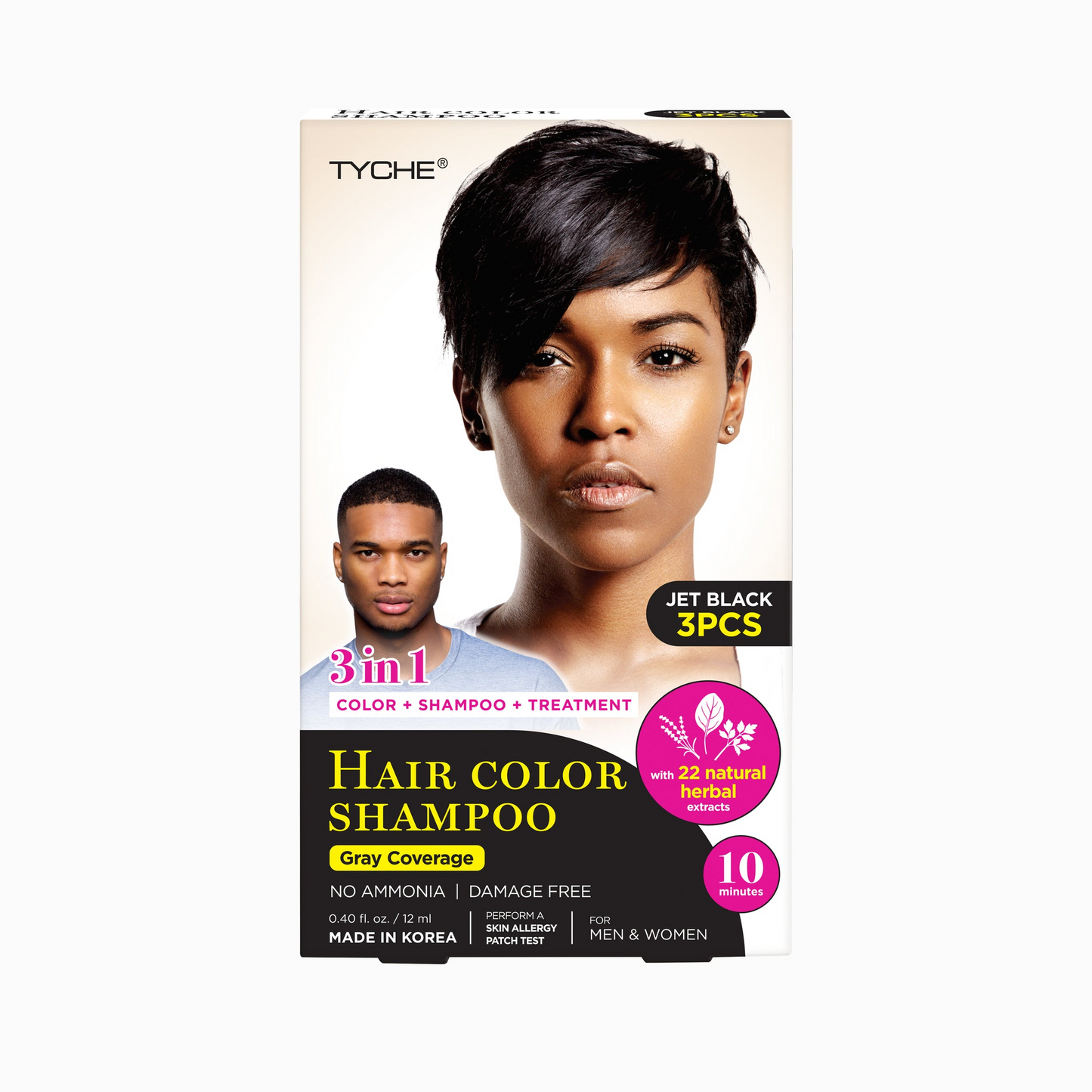 Tyche Magic Hair Color Shampoo (Multiple Color Options)