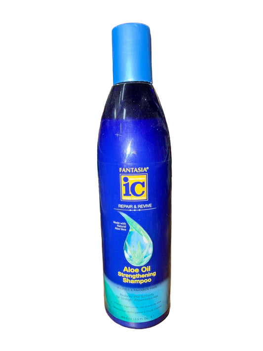 Fantasia IC Repair & Revive Aloe Oil Strengthening Shampoo 12.5 oz