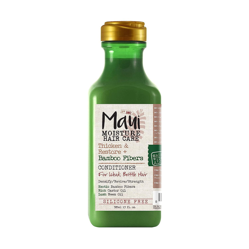 Maui Moisture Thicken &amp; Restore + Bamboo Fibers Conditioner - 13 oz