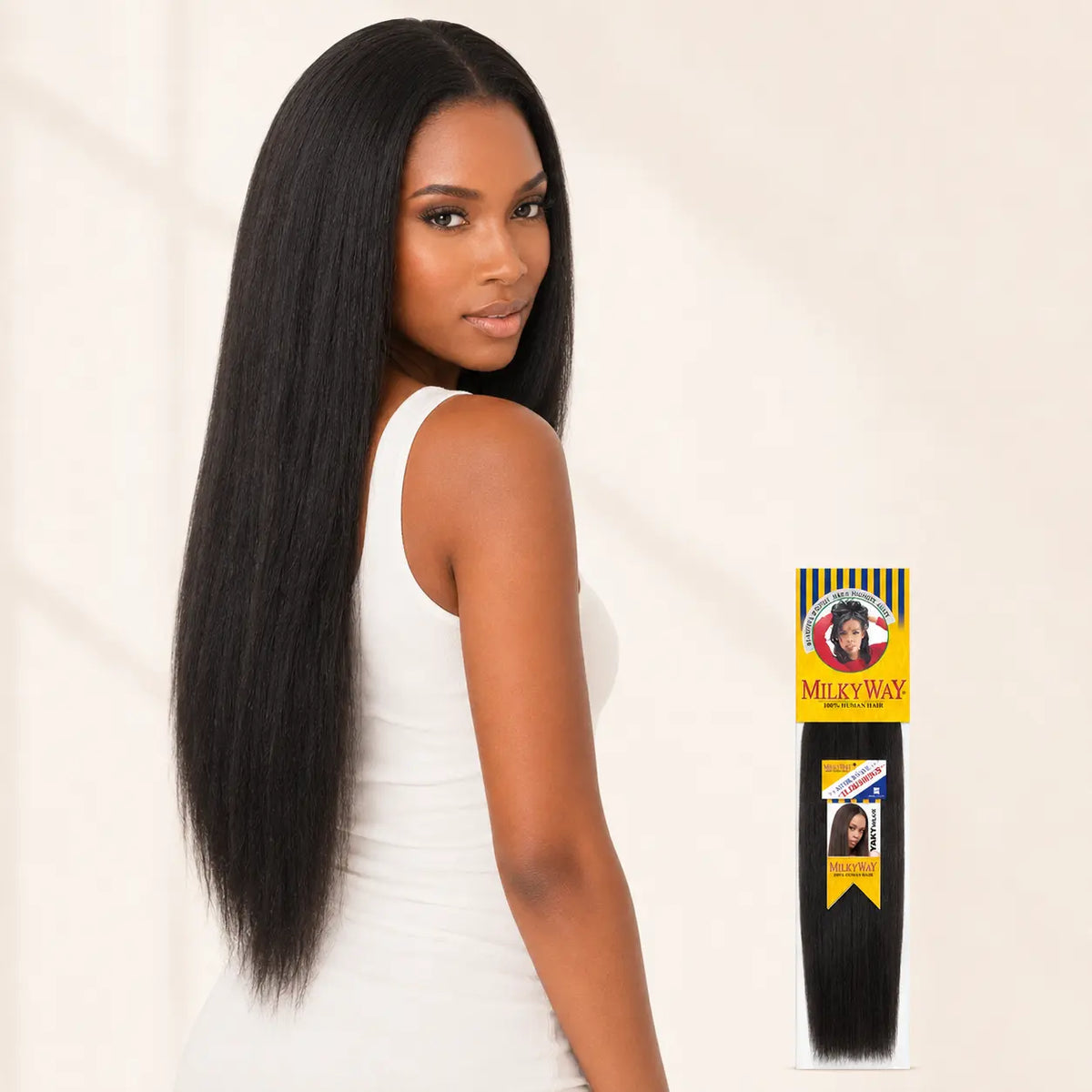 Human Hair Weave Milky Way Yaky Weave Ultimate Beauty Supply
