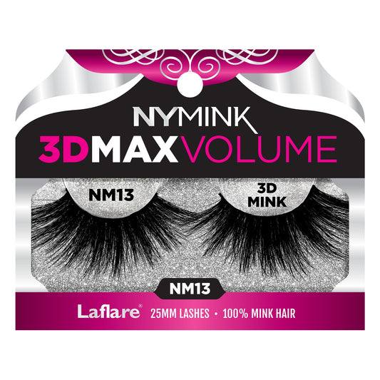 Laflare 3D NY Mink Max Volume Lashes, NM13 package